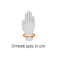 omtrek pols